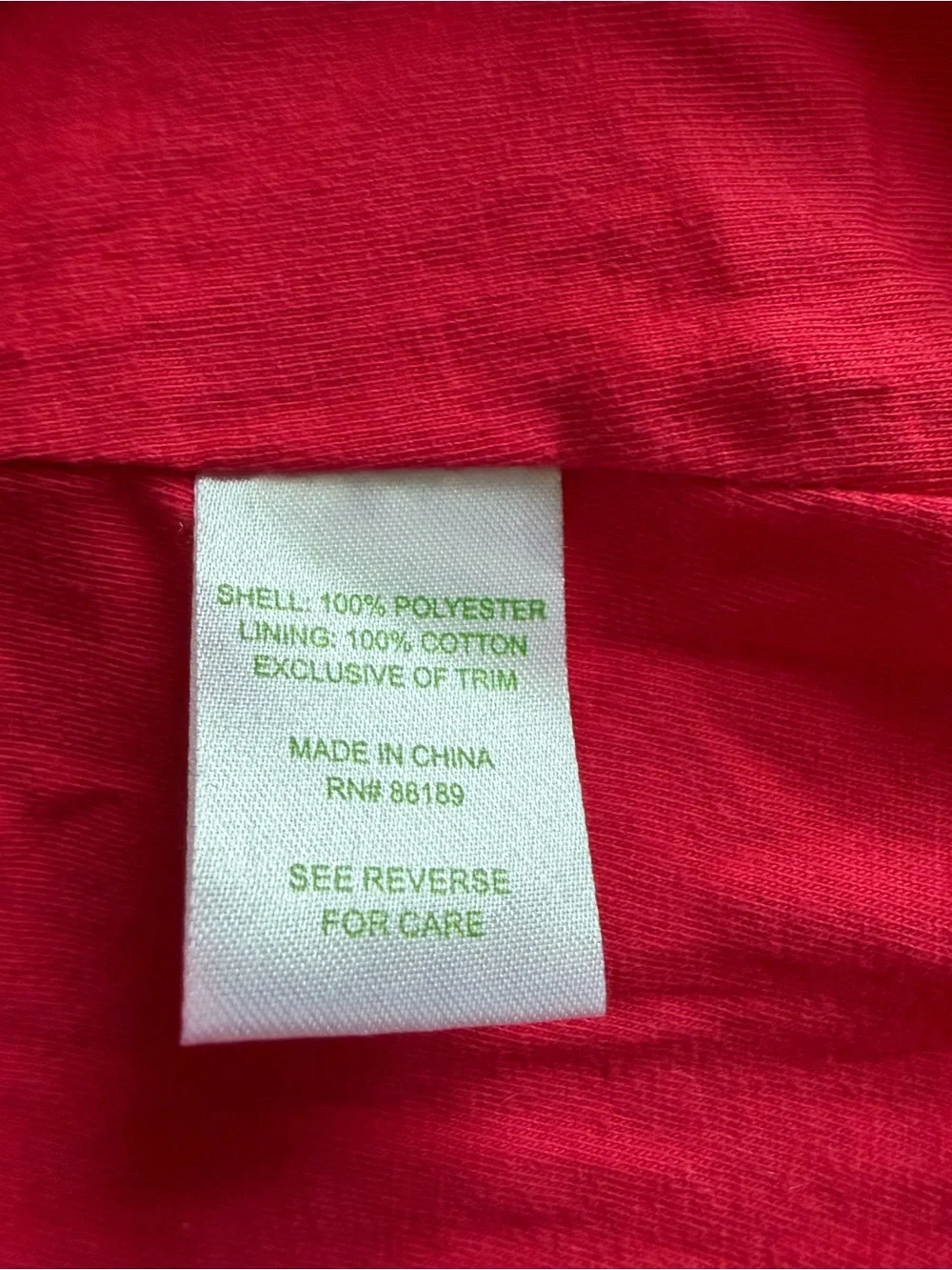 Lily Pulitzer Women's Pink Fleece Jacket - Lightweight Zip Front - Picture 5 of 6